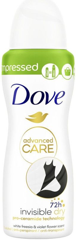 Dove - Deodorant - Spray - Invisible Dry - 100ml