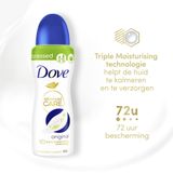 Dove Advanced Care Original Anti-Transpirant Deodorant Spray - 6 x 100 ml - Voordeelverpakking