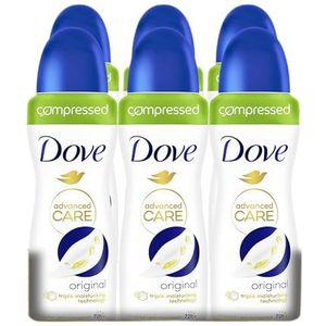 Dove Advanced Care Original Anti-Transpirant Deodorant Spray - 6 x 100 ml - Voordeelverpakking
