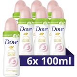 6x Dove Deodorant Spray Beauty Finish 100 ml