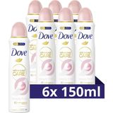 Dove Advanced Care Beauty Finish Anti-Transpirant Deodorant Spray - 6 x 150 ml - Voordeelverpakking