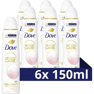 6x Dove Deodorant Spray Calming Blossom 150 ml