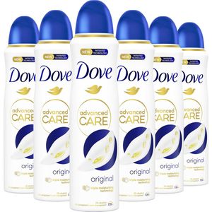 Dove Advanced Care Original Anti-Transpirant Deodorant Spray - 6 x 150 ml - Voordeelverpakking
