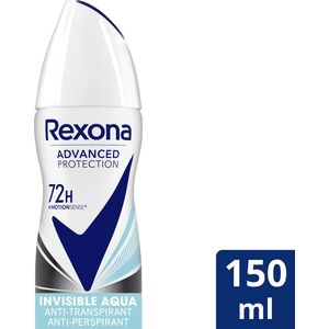 Rexona Deodorant spray invisible aqua 150ml