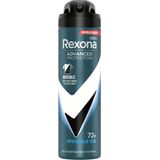 Rexona - Deo Invisible Ice - Deodorant - 150ml - Voor Actieve Mannen