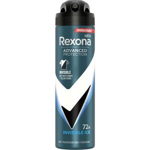 Rexona - Deo Invisible Ice - Deodorant - 150ml - Voor Actieve Mannen