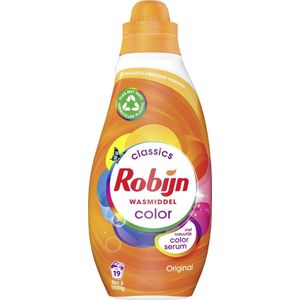 Robijn Klein & Krachtig Wasmiddel Color 19 Wasbeurten 665 ml