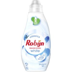 Robijn Klein & Krachtig Wasmiddel Stralend Wit 19 Wasbeurten 665 ml