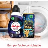 Robijn Klein & Krachtig vloeibaar wasmiddel Black Velvet 665 ml (8 flessen - 152 wasbeurten)