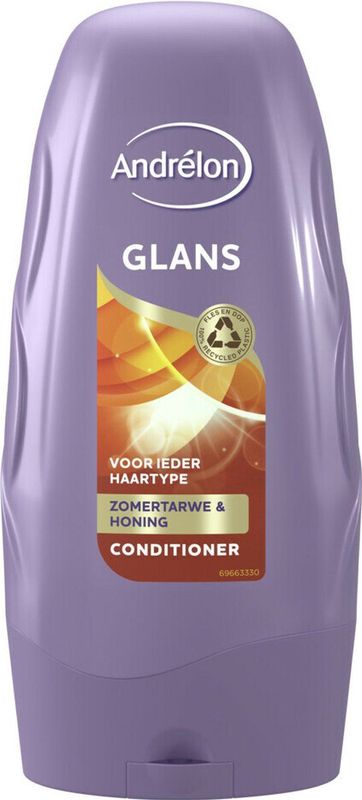Andrélon - Glans & Care - Conditioner - 250 ml - Verzorging voor Dof Haar