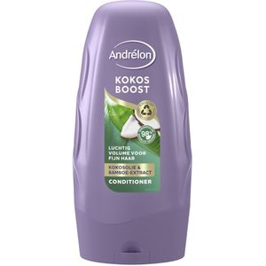 Andrélon - Kokos Boost - Conditioner - Kokosolie - Bamboe Extract