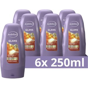 Andrélon Conditioner - Glans - verrijkt met zomertarwe en honing - 6 x 250 ml