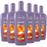 Andrélon Glans Shampoo - 6 x 300 ml - Voordeelverpakking