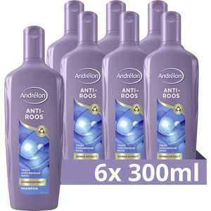 Andrélon Anti-Roos Shampoo - 6 x 300 ml - Voordeelverpakking