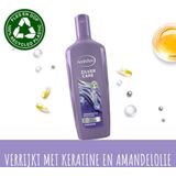 Andrélon Shampoo - Zilver Care - verrijkt met keratine en amandelolie - 6 x 300 ml