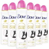 Dove Advanced Care Invisible Care Anti-Transpirant Deodorant Spray - 6 x 150 ml - Voordeelverpakking