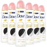 Dove Advanced Care Invisible Care Anti-Transpirant Deodorant Spray - 6 x 150 ml - Voordeelverpakking