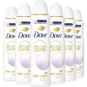 Dove - Advanced Care - Anti-Transpirant Deodorant Spray - Clean Touch - 6 x 150 ml