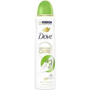Dove Advanced Care Go Fresh Anti-Transpirant Deodorant Spray - Cucumber & Green Tea - 6 x 150 ml - Voordeelverpakking