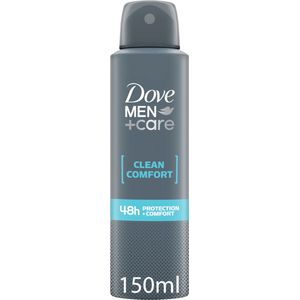 Dove Men+Care - Clean Comfort - Deodorant Spray - Alcoholvrij - 150ml