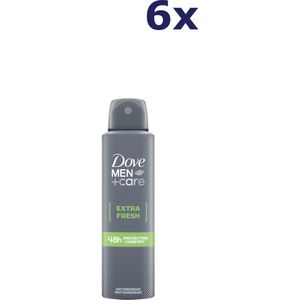 Dove Men+Care - Deodorant - Spray - 150ml x 6