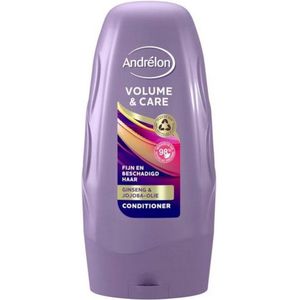 Andrélon - Volume & Care - Conditioner - Voor Fijn en Beschadigd Haar