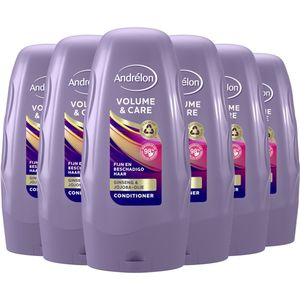 Andrélon Volume & Care Conditioner - 6 x 250 ml - Voordeelverpakking