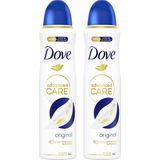 Dove Advanced Care Original Anti-Transpirant Deodorant Spray - 2 x 150 ml - Voordeelverpakking