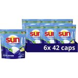 Sun - Optimum All-in 1 - Vaatwascapsules - Citroen - 42 Capsules