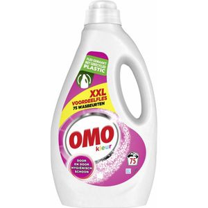 2+2 gratis: OMO Vloeibaar Wasmiddel Kleur 75 Wasbeurten 3750 ml