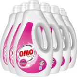 Omo Vloeibaar Wasmiddel - Kleur - 6 x 19 wasbeurten