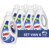 Omo Vloeibaar Wasmiddel - Wit - 6 x 19 wasbeurten