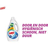 Omo - Vloeibaar Wasmiddel - Wit - 2 Flessen van 3.75 Liter