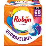 Robijn Classics Color 3-in-1 Wascapsules - 4 x 15 wasbeurten - Voordeelverpakking