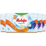 Robijn Classics Stralend Wit 3-in-1 Wascapsules - 4 x 15 wasbeurten - Voordeelverpakking