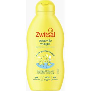 Zwitsal Zeepvrije Wasgel - Baby - met ingrediënten van natuurlijke oorsprong zonder SLES-sulfaat - 200 ml