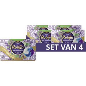 Robijn Collections 3-in-1 Wascapsules - Spa Sensation - met 92% biologisch afbreekbare ingrediënten - 4 x 15 wasbeurten