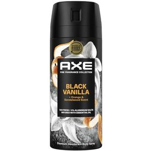 Axe Deodorant Bodyspray Black Vanilla 150 ml