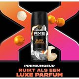 AXE Fine Fragrance Collection Premium Deodorant Bodyspray - Black Vanilla - met de geur van sinaasappel en sandelhout - 6 x 150 ml