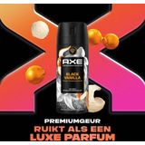 AXE - Fine Fragrance Collection - Deodorant - Black Vanilla - 6 x 150 ml