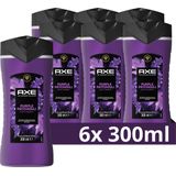 AXE Fine Fragrance Collection Premium Douchegel - Purple Patchouli - bodywash met de luxe parfumgeur van patchoeli, citrus en eikenhout - 6 x 300 ml