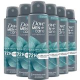 Dove Men+Care Advanced Eucalyptus + Mint Anti-Transpirant Deodorant Spray, biedt tot 72 uur bescherming tegen geur en zweet - 6 x 150 ml - Voordeelverpakking