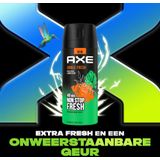 2+1 gratis: Axe Deodorant Bodyspray Jungle Fresh 150 ml