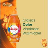 Robijn - Klein & Krachtig - Vloeibaar Wasmiddel - Color - 8 x 19 Wasbeurten