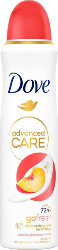 Dove Advanced Care Peach & White Blossom Anti transpirant 150 ml