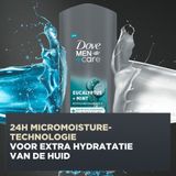 Dove Men+Care 3-in-1 Verzorgende Douchegel - Eucalyptus + Mint - 24H MicroMoisture technologie voor extra hydratatie van de huid - 6 x 250 ml