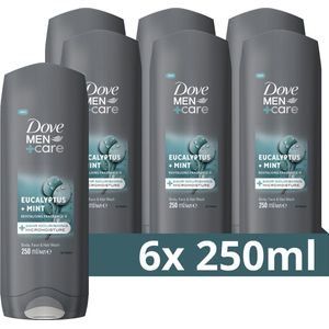 Dove Men+Care - Eucalyptus + Mint - 3-in-1 Douchegel - 400ml - Gerecycled Plastic