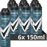 Rexona - Men Advanced Protection Invisible - Deodorant Spray - 72 uur Bescherming - Alcoholvrij