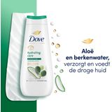 Dove Advanced Care Verzorgende Douchegel - Hydrating Care - 24-uur lang effectieve hydratatie - 6 x 400 ml