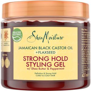 Shea Moisture Strong Hold Styling Gel Jamaican Black Castor Oil + Flaxseed 431 ml